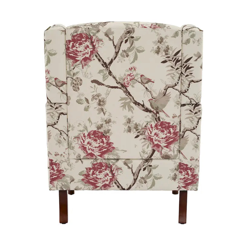 Traditional Nailhead Trim Armchair Accent Chairs Set of 2