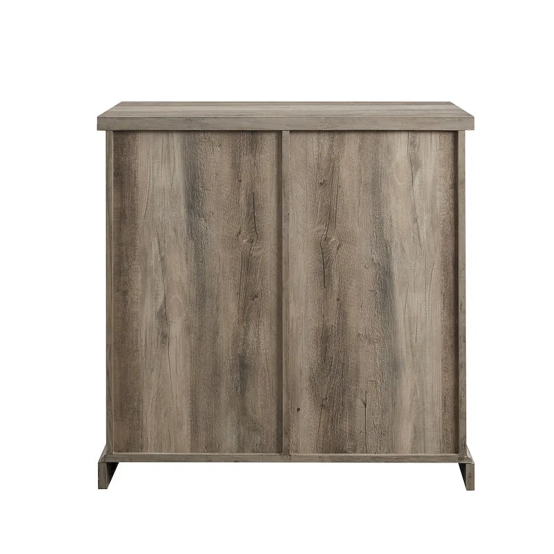 32-inch Sliding Barn Door Cabinet