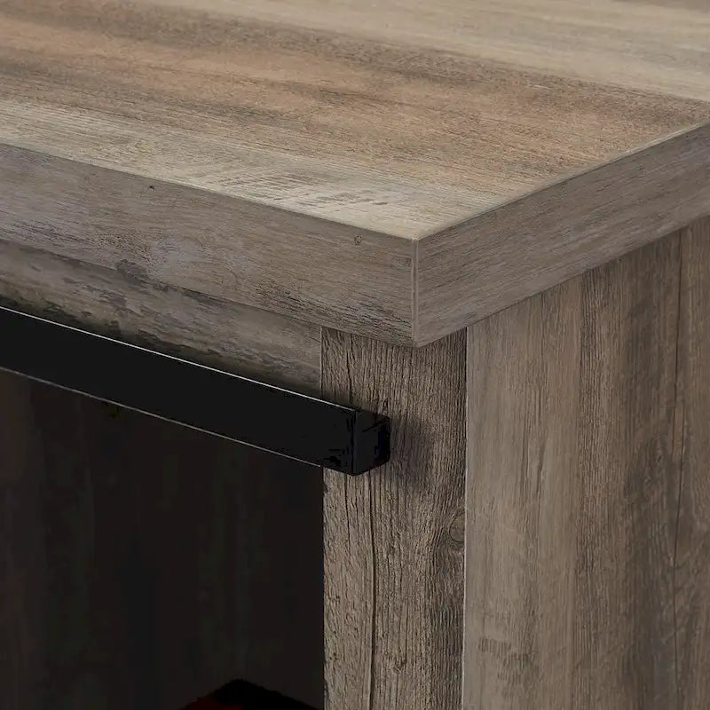 32-inch Sliding Barn Door Cabinet