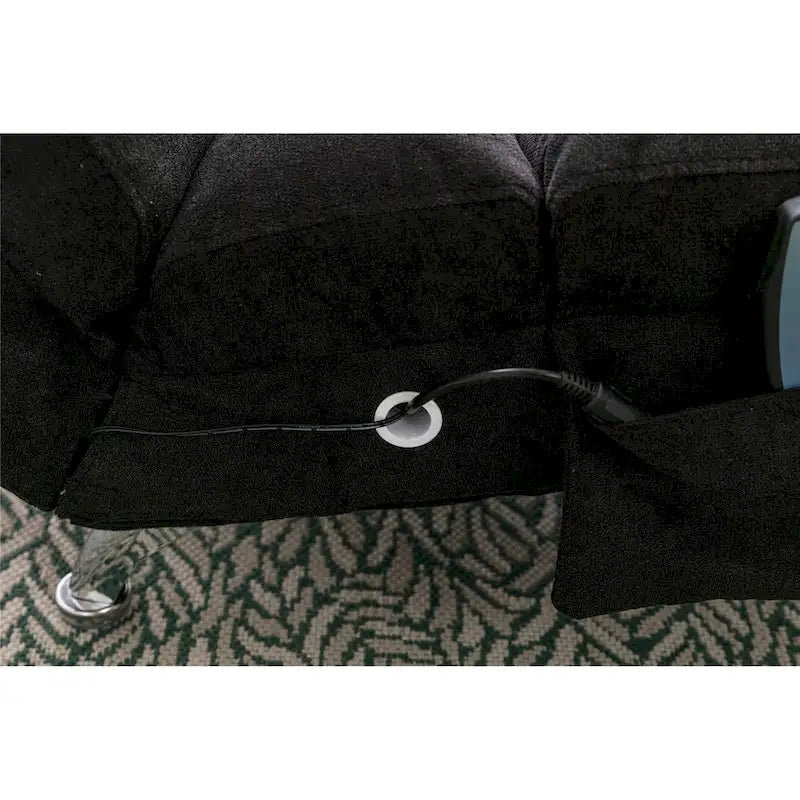 Linen Chaise Lounge Indoor Chair, Modern Long Lounger for Office or Living Room