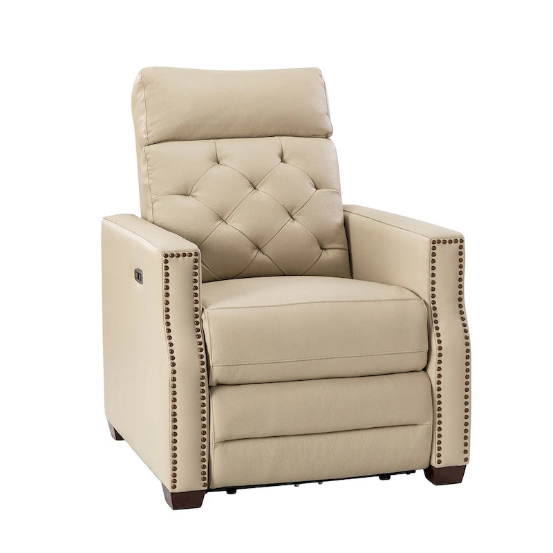 31.50 Wide Genuine Leather Power Recliner with USB Port