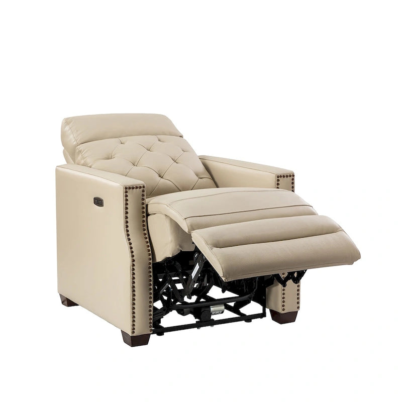 31.50 Wide Genuine Leather Power Recliner with USB Port