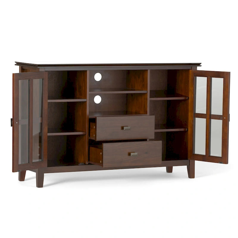 53-inch Solid Wood TV Media Stand - 53 inch wide