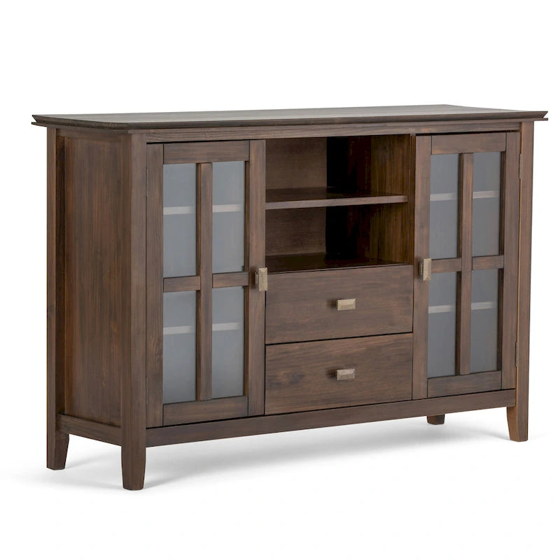 53-inch Solid Wood TV Media Stand - 53 inch wide
