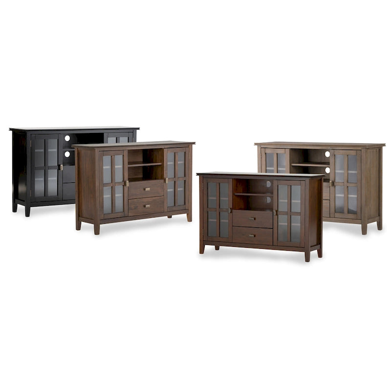 53-inch Solid Wood TV Media Stand - 53 inch wide