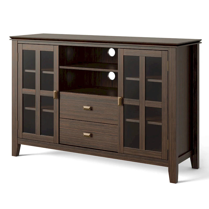 53-inch Solid Wood TV Media Stand - 53 inch wide