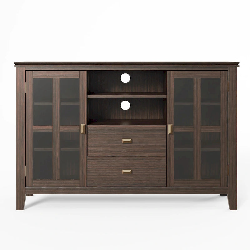 53-inch Solid Wood TV Media Stand - 53 inch wide
