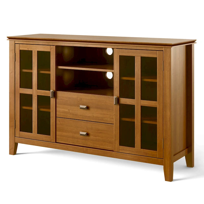 53-inch Solid Wood TV Media Stand - 53 inch wide