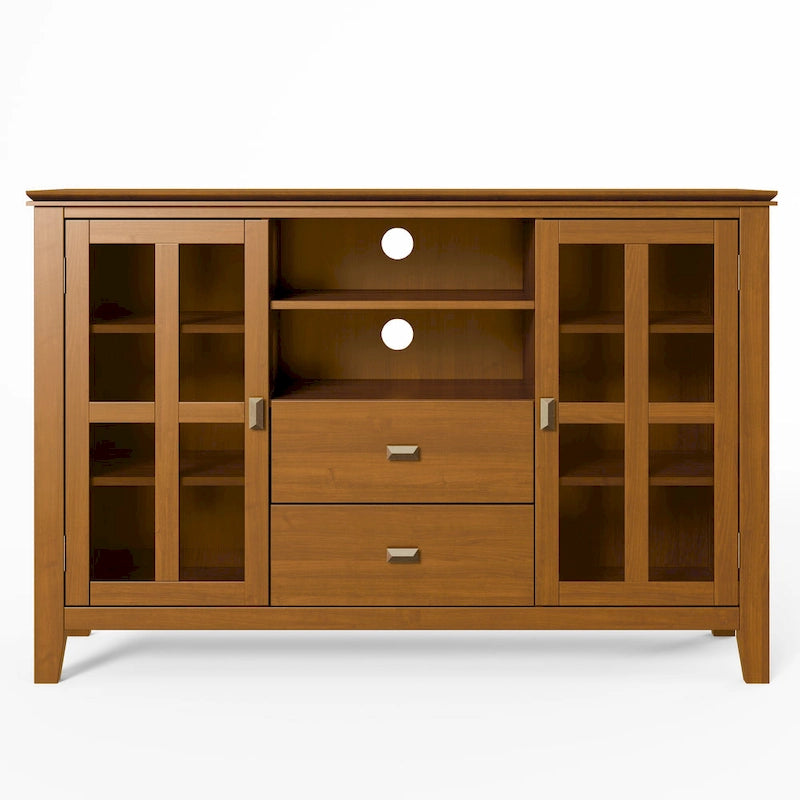 53-inch Solid Wood TV Media Stand - 53 inch wide