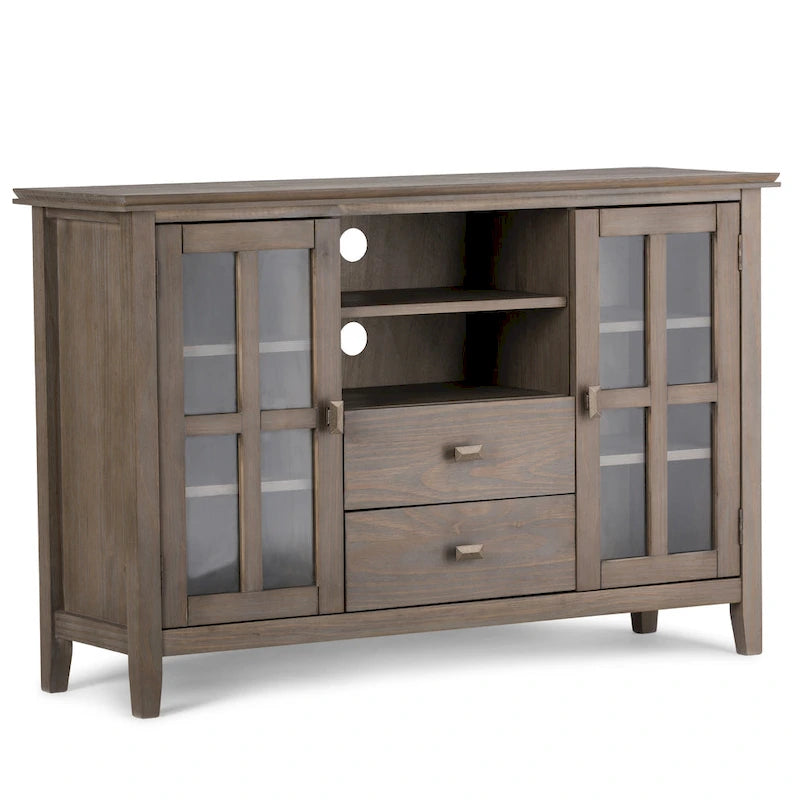 53-inch Solid Wood TV Media Stand - 53 inch wide