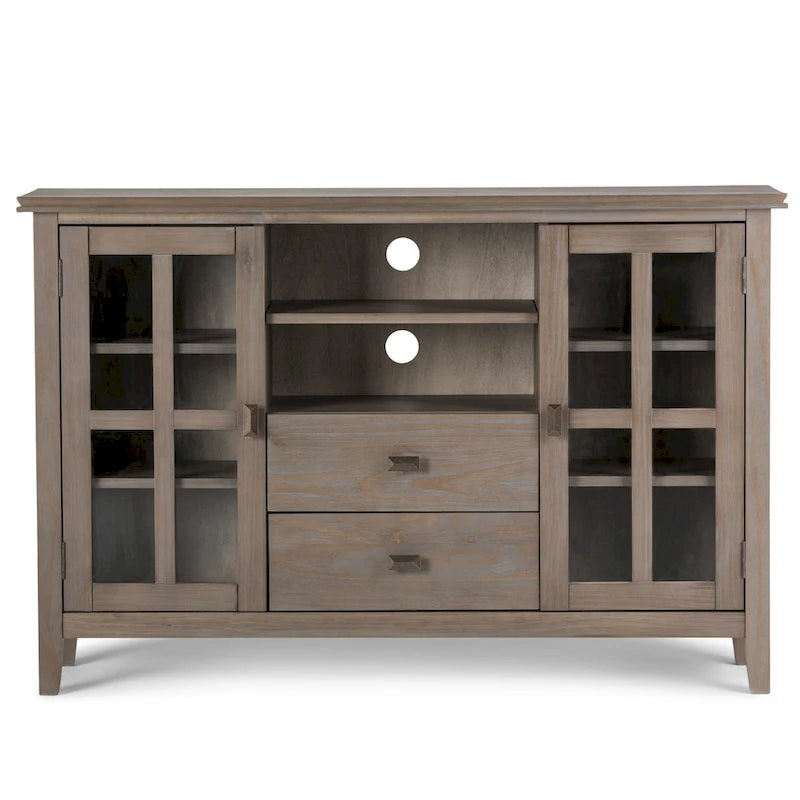 53-inch Solid Wood TV Media Stand - 53 inch wide