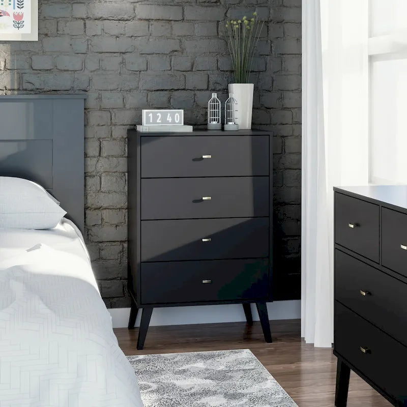 Mid Century Modern 4-Drawer Chest