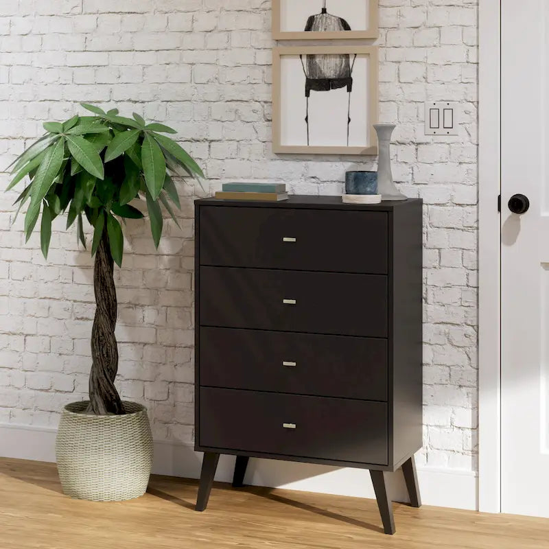 Mid Century Modern 4-Drawer Chest