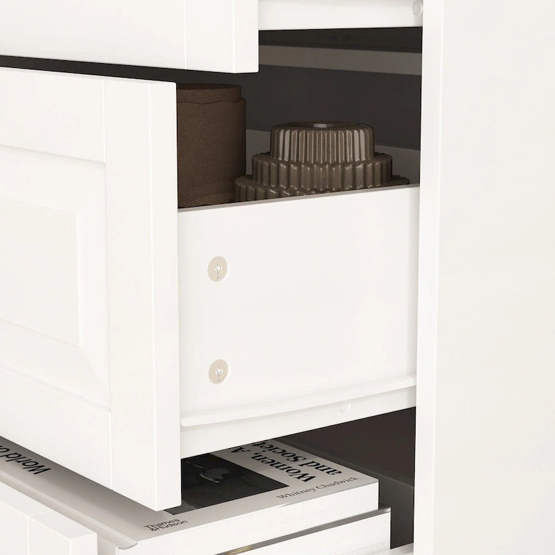 5 Drawers Dresser Chests Chset of Drawers Organizer Lacquered