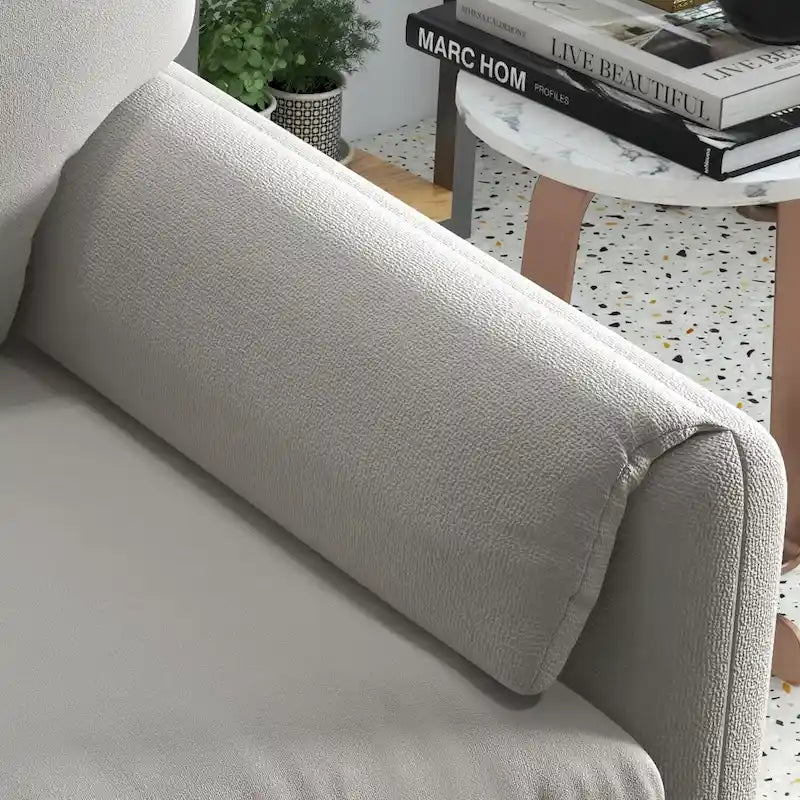 Upholstered Accent Chair Armchair Single Sofa