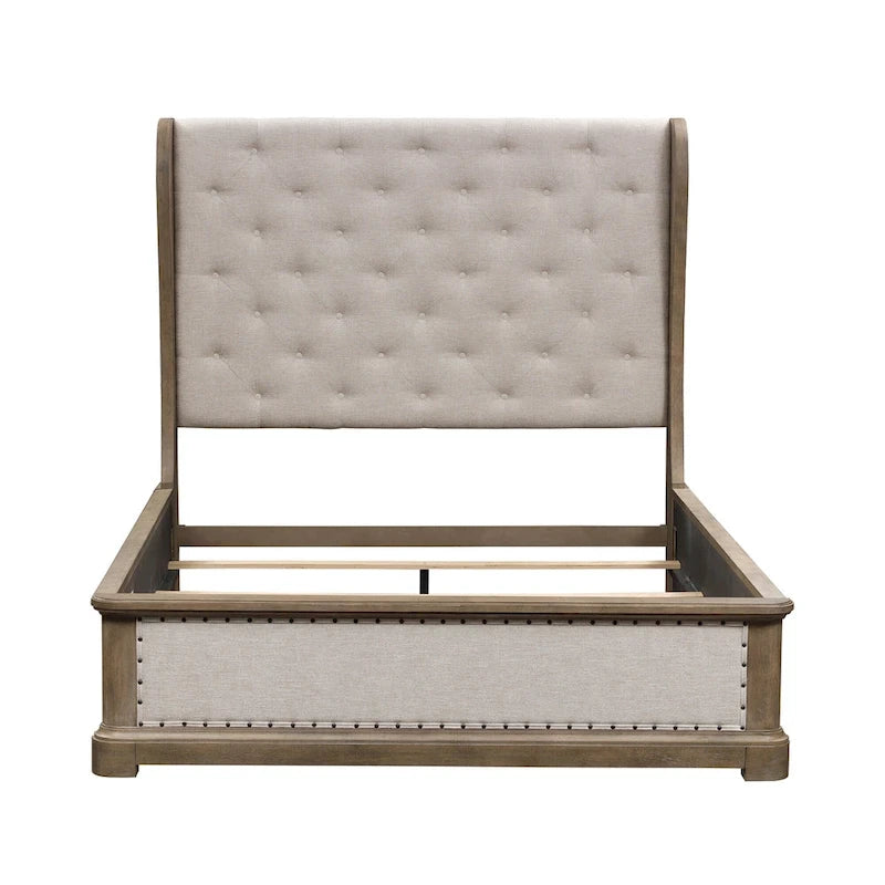 Dusty Taupe Shelter Bed