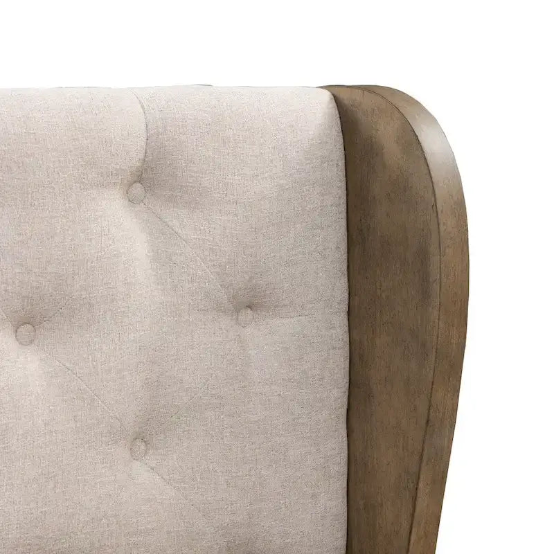 Dusty Taupe Shelter Bed