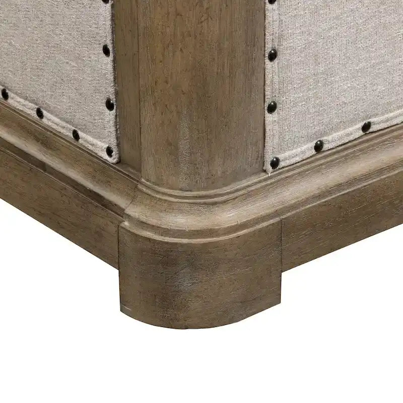 Dusty Taupe Shelter Bed