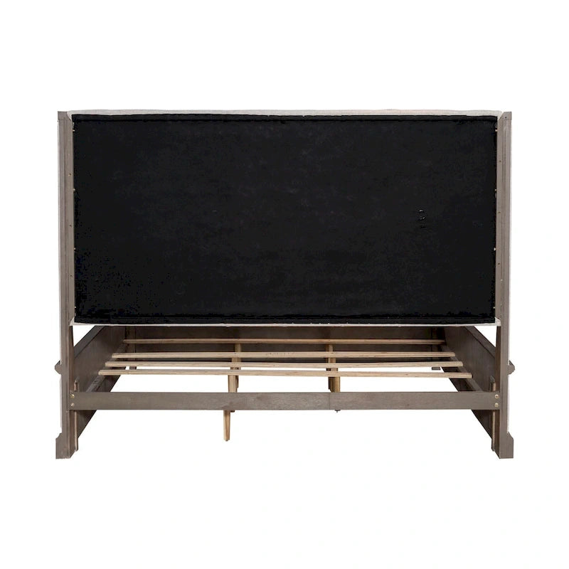 Dusty Taupe Shelter Bed