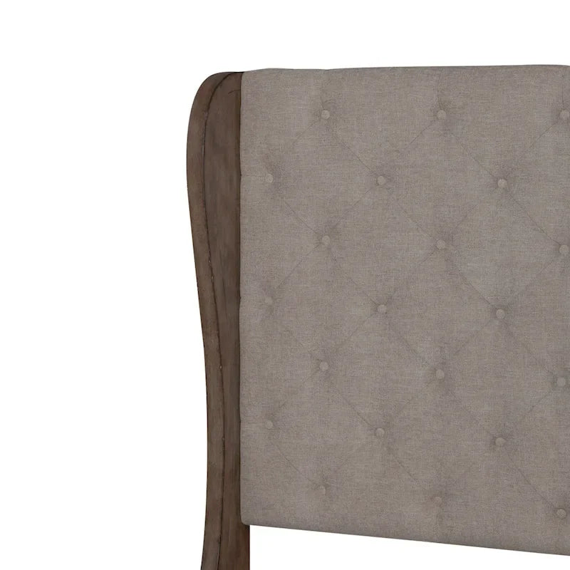 Dusty Taupe Shelter Bed