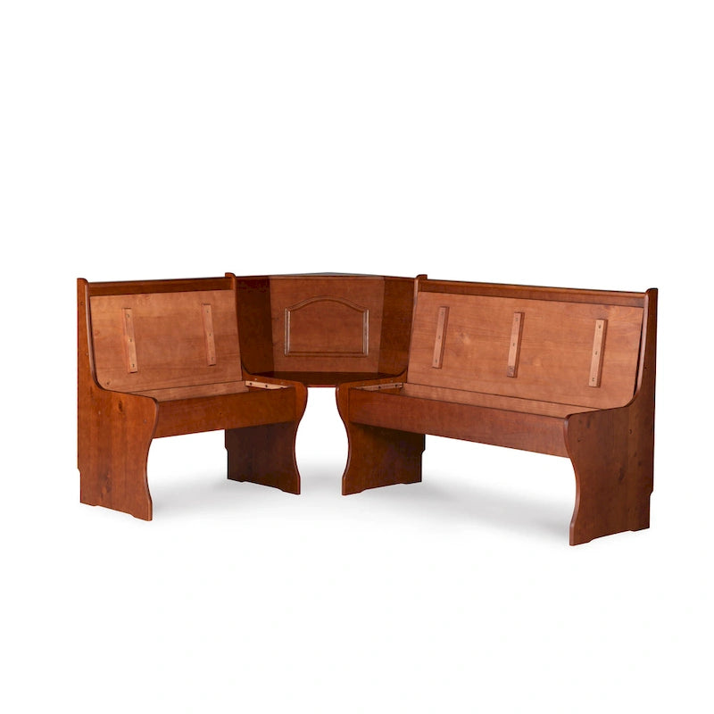 Corner Bench Dark Brown