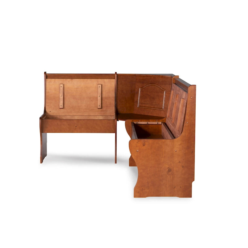 Corner Bench Dark Brown