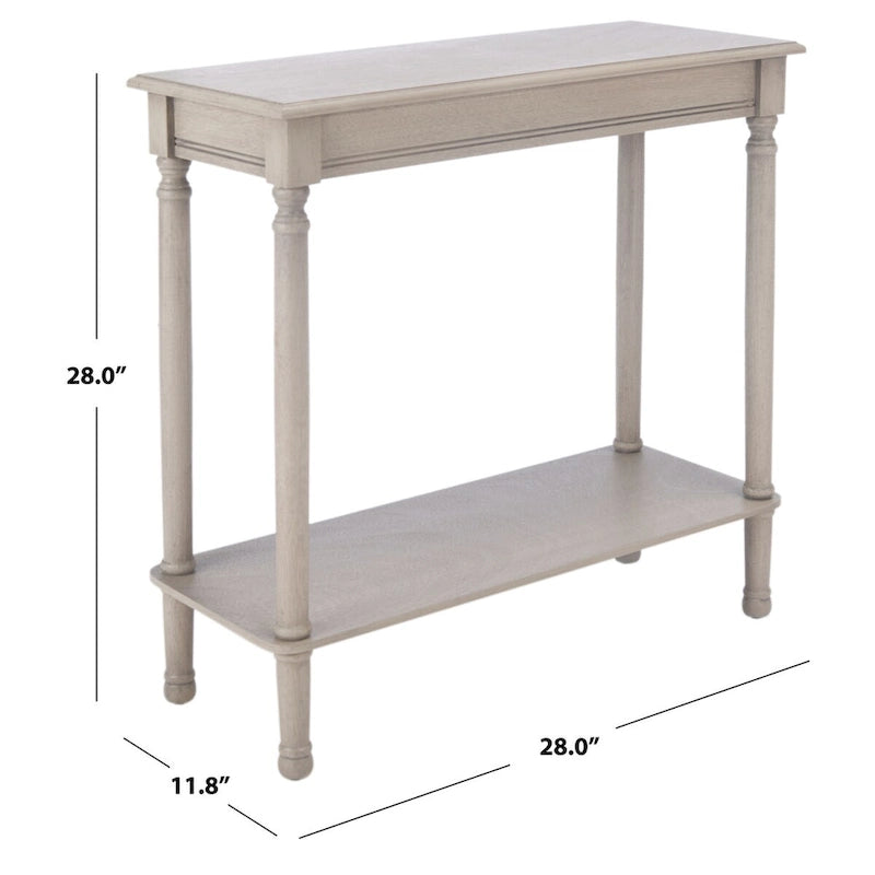 Rectangular Console Table - 28 W x 11.8 L x 28 H - 28Wx12Dx28H