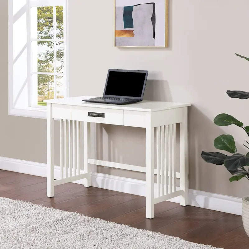 1-drawer Ash Oak Mission Desk