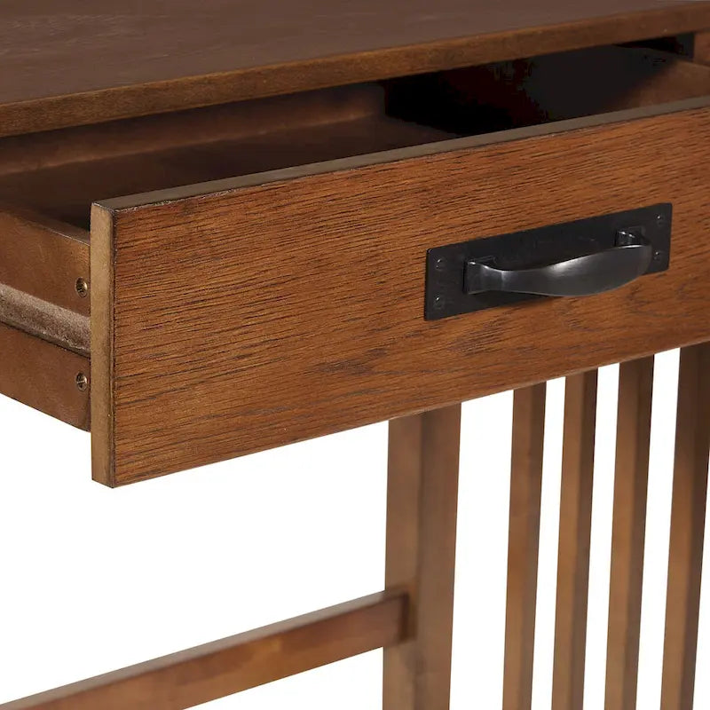 1-drawer Ash Oak Mission Desk