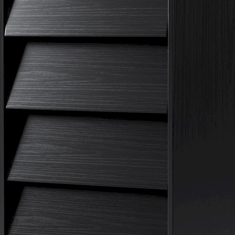 4-drawer Dresser Wood Tall Chest of Drawers for Bedroom Living Room